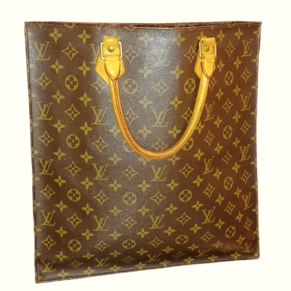 ✨️LOUIS VUITTON MONOGRAM CANVAS SAC PLAT TOTE - Picture 5 of 16